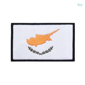 Patch drapeau Chypre, symbole national et décoratif
