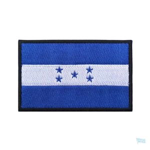 Patch drapeau du Honduras en tissu brodé