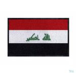 Patch drapeau Irak, symbole national en tissu