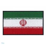 Patch drapeau Iran, symbole national en tissu pour collectionneurs