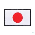 Patch drapeau Japon, symbole emblématique du pays asiatique