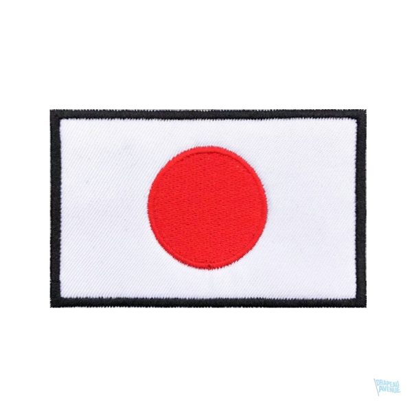 Patch drapeau Japon, symbole emblématique du pays asiatique