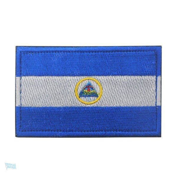 Patch drapeau Nicaragua pour personnalisation textile