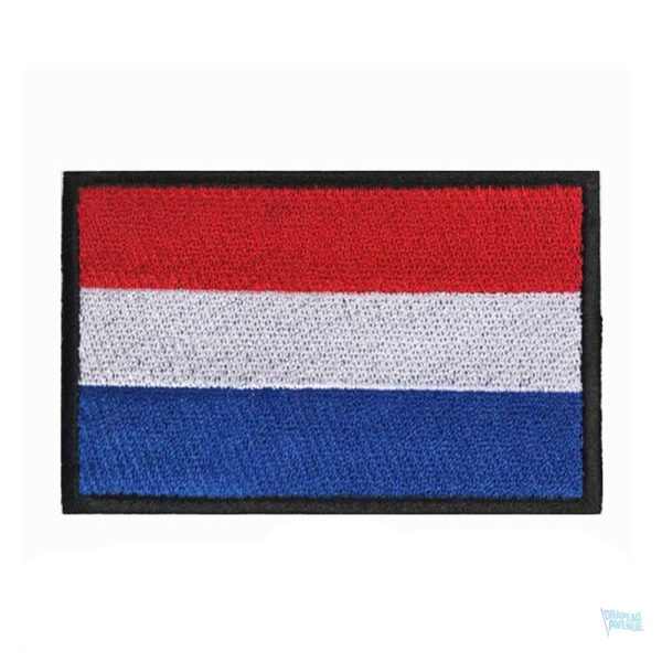 Patch drapeau Pays-Bas avec les couleurs nationales