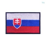 Patch drapeau Slovaquie, accessoire pour fans et collectionneurs