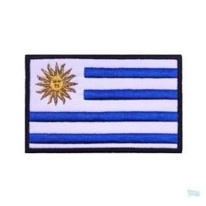 Patch drapeau Uruguay, symbole national en tissu