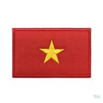 Patch drapeau Vietnam pour vêtement ou accessoire