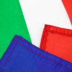 Drapeau national d'Afrique du Sud coloré