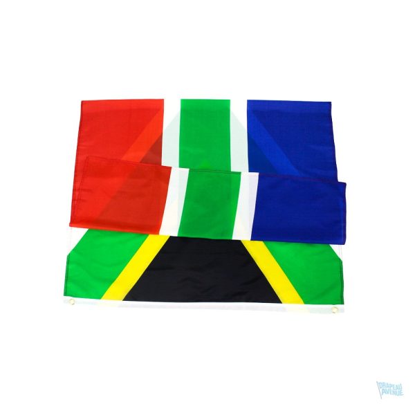 Drapeau Afrique du Sud pour décorations festives