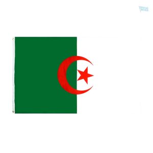 Petit drapeau Algérie en tissu