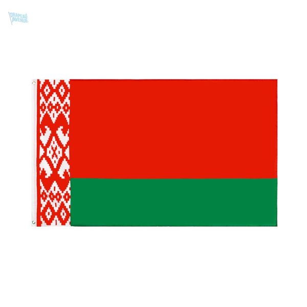 Petit drapeau de la Biélorussie en tissu