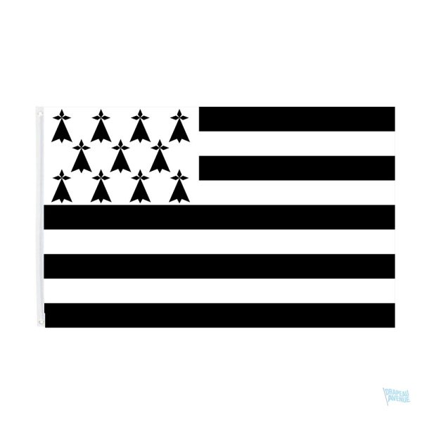 Petit drapeau de la Bretagne
