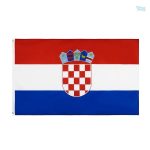 Petit drapeau de la Croatie