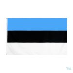 Petit drapeau de l'Estonie en polyester