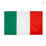 Petit drapeau de l'Italie en tissu coloré