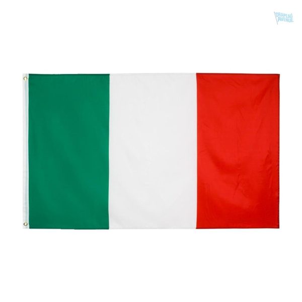 Petit drapeau de l'Italie en tissu coloré