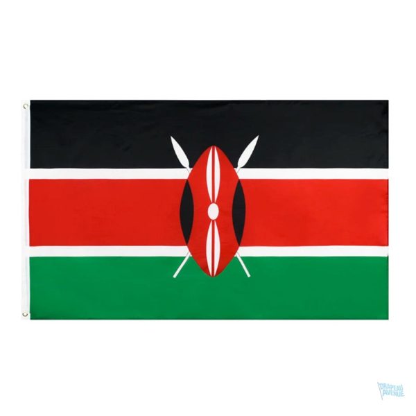 Petit drapeau du Kenya, symbole national et culturel