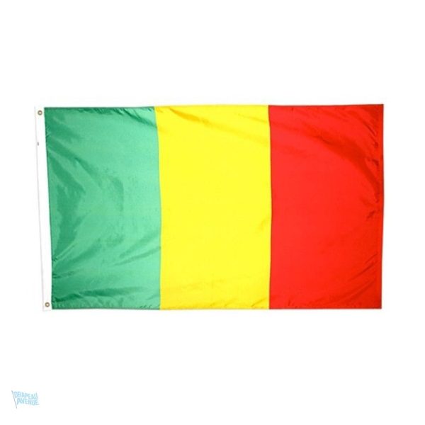 Petit drapeau du Mali en polyester