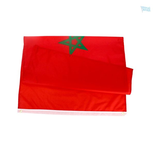 Drapeau marocain compact pour bureau ou maison