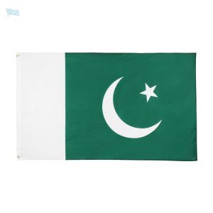 Petit drapeau du Pakistan en tissu léger