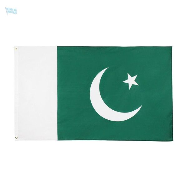 Petit drapeau du Pakistan en tissu léger