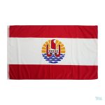 Petit drapeau de la Polynésie française