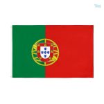 Petit drapeau Portugal en tissu de qualité