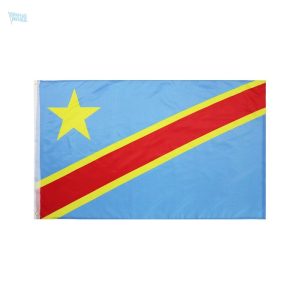 Petit drapeau de la République démocratique du Congo