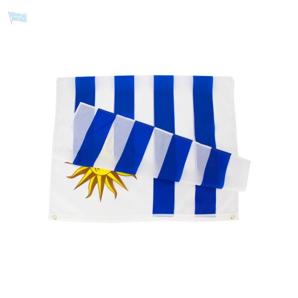 Petit drapeau Uruguay, idéal pour événements sportifs