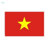 Petit drapeau du Vietnam en tissu léger