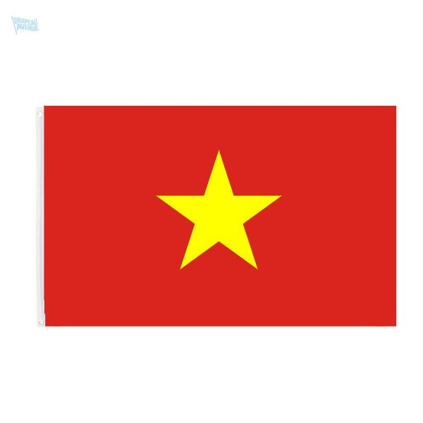 Petit drapeau du Vietnam en tissu léger