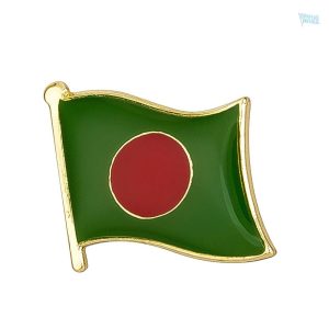 Pin's drapeau Bangladesh en émail coloré