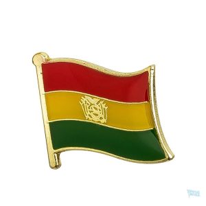 Pin's drapeau Bolivie, symbole national coloré