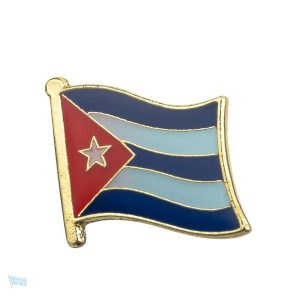 Pin's drapeau Cuba, accessoire de mode coloré et symbolique