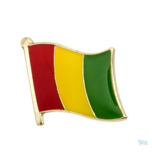 Pin's drapeau Guinée en émail coloré