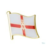 Pin's drapeau Irlande du Nord, symbole de la culture locale