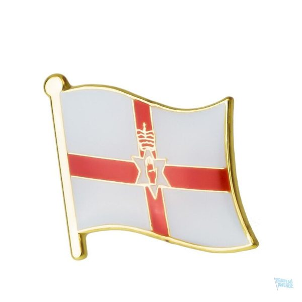 Pin's drapeau Irlande du Nord, symbole de la culture locale