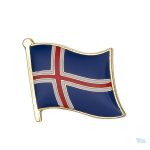 Pin's drapeau Islande en émail coloré