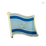 Pin's drapeau Israël en émail coloré