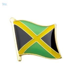 Pin's drapeau Jamaïque en émail coloré