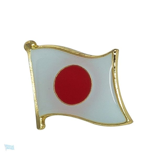 Pin's drapeau Japon en émail pour collectionneurs