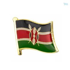 Pin's représentant le drapeau du Kenya
