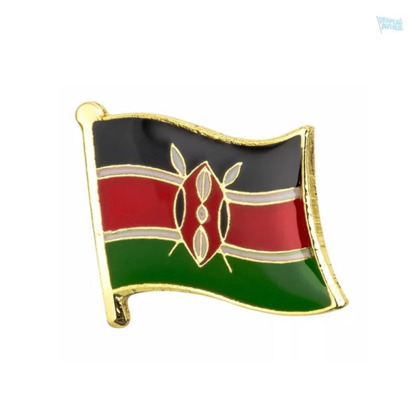 Pin's représentant le drapeau du Kenya