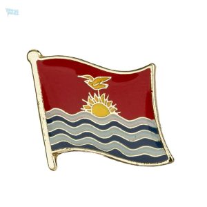 Pin's drapeau Kiribati en métal émaillé