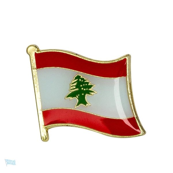 Pin's drapeau Liban, symbole du pays