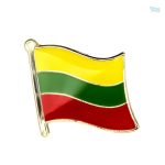 Pin's drapeau Lituanie en métal émaillé