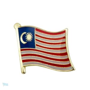 Pin's drapeau Malaisie, accessoire de collection unique