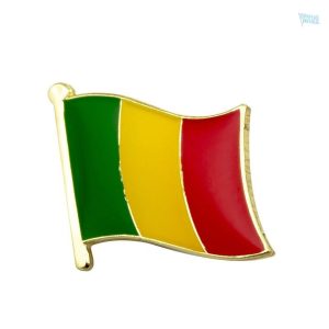 Pin's drapeau Mali, accessoire coloré pour les passionnés