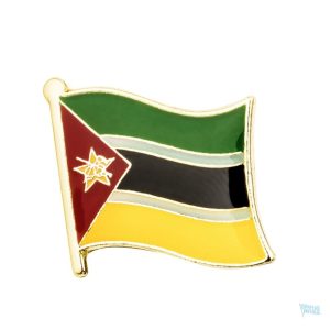 Pin's drapeau Mozambique en métal émaillé