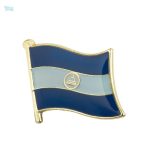 Pin's drapeau Nicaragua en émail coloré